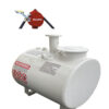 100 GAL DBL BOTTOM TANK W HAND P